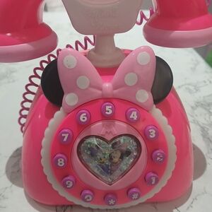 Disney Pink Minnie Mouse Toy Phone